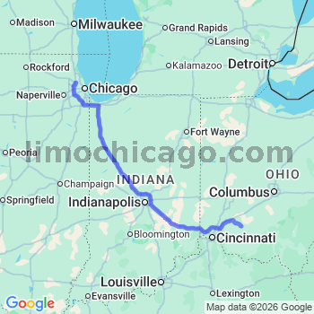 Limousine service to O'Hare airport (ORD)