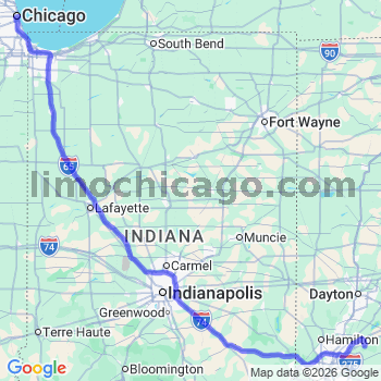 Limousine service to Chicago Loop