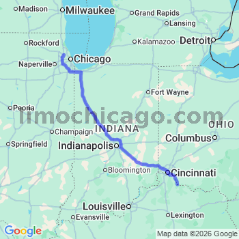 Limousine service to O'Hare airport (ORD)