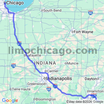 Limousine service to Chicago Loop