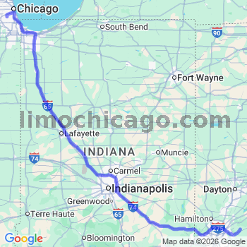 Limousine service to Midway airport (MDW)
