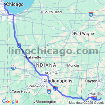 Limousine service to Chicago Loop