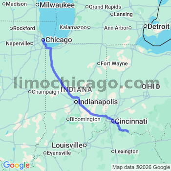 Limousine service to Chicago Loop