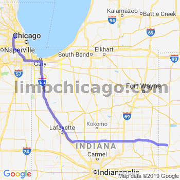 Limousine service to O'Hare airport (ORD)