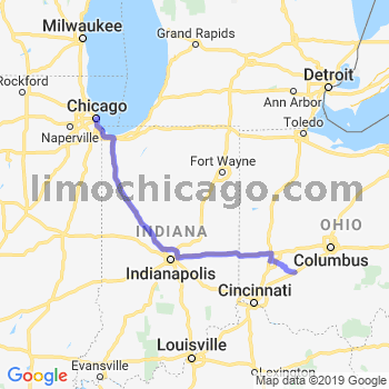 Limousine service to Chicago Loop