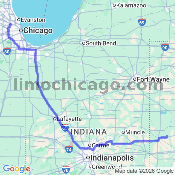Limousine service to O'Hare airport (ORD)