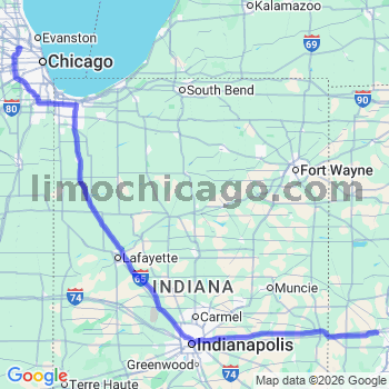 Limousine service to O'Hare airport (ORD)