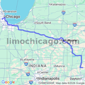 Limousine service to Midway airport (MDW)