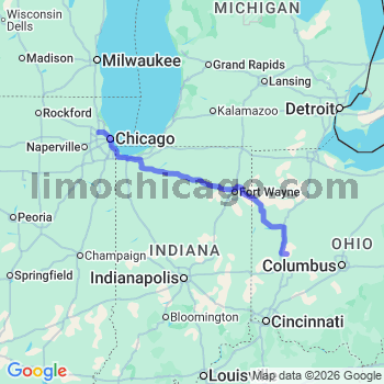 Limousine service to O'Hare airport (ORD)