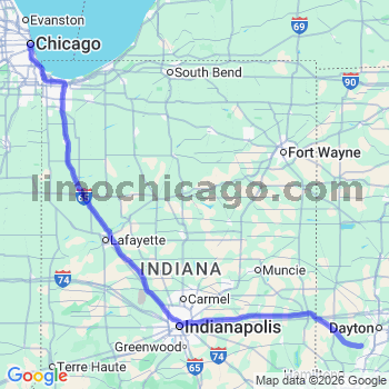 Limousine service to Chicago Loop