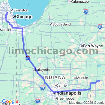 Limousine service to O'Hare airport (ORD)