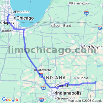 Limousine service to O'Hare airport (ORD)