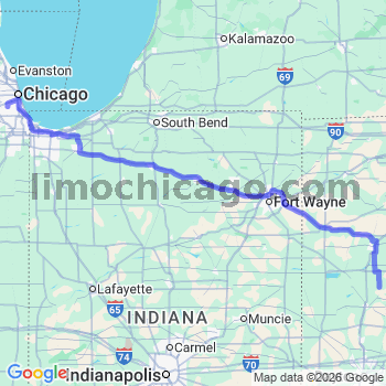 Limousine service to Midway airport (MDW)