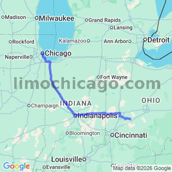 Limousine service to Chicago Loop