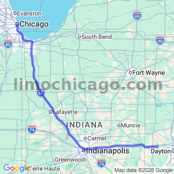Limousine service to Chicago Loop