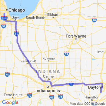 Travel from Miamisburg to Midway airport Limousine service to Midway airport (MDW)