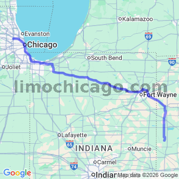 Limousine service to O'Hare airport (ORD)