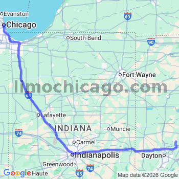 Limousine service to Chicago Loop