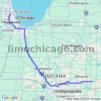 Limousine service to O'Hare airport (ORD)