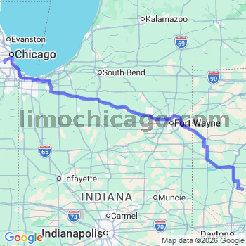 Limousine service to Midway airport (MDW)