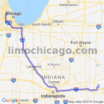 Limousine service to O'Hare airport (ORD)