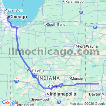Limousine service to Chicago Loop