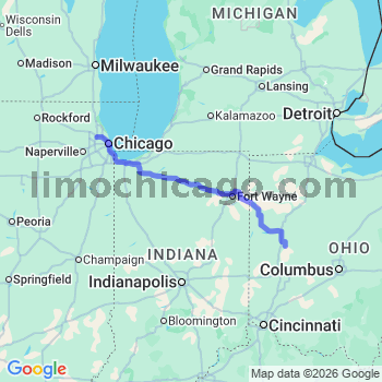 Limousine service to O'Hare airport (ORD)