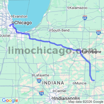 Limousine service to Midway airport (MDW)