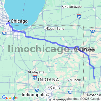 Limousine service to Midway airport (MDW)
