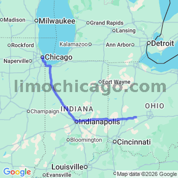 Limousine service to Chicago Loop