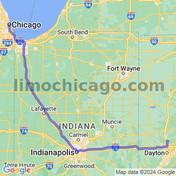 Limousine service to Chicago Loop