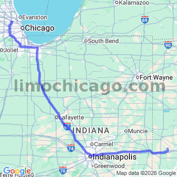 Limousine service to O'Hare airport (ORD)