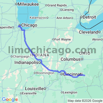 Limousine service to Midway airport (MDW)