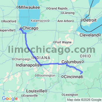 Limousine service to Midway airport (MDW)