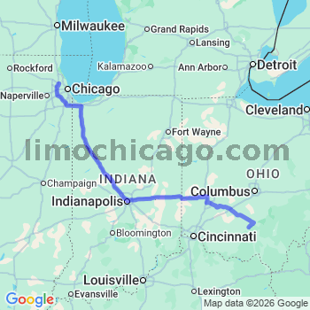 Limousine service to O'Hare airport (ORD)