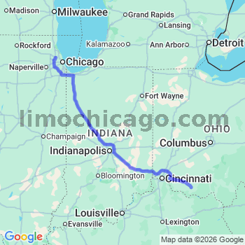 Limousine service to O'Hare airport (ORD)