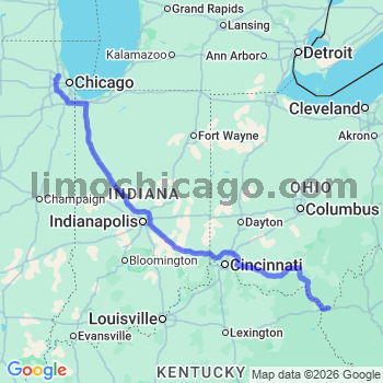 Limousine service to O'Hare airport (ORD)