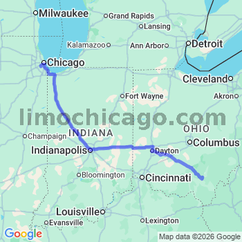 Limousine service to Midway airport (MDW)
