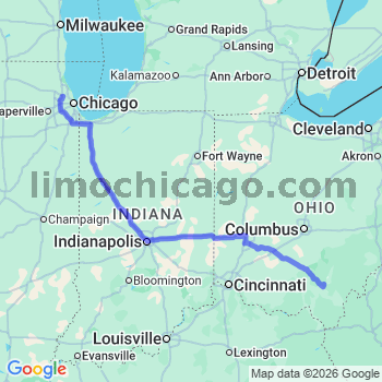 Limousine service to O'Hare airport (ORD)