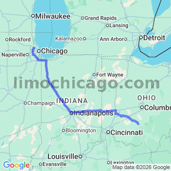 Limousine service to O'Hare airport (ORD)