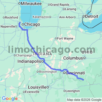 Limousine service to O'Hare airport (ORD)