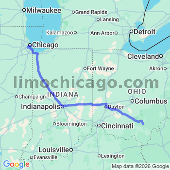 Limousine service to Midway airport (MDW)