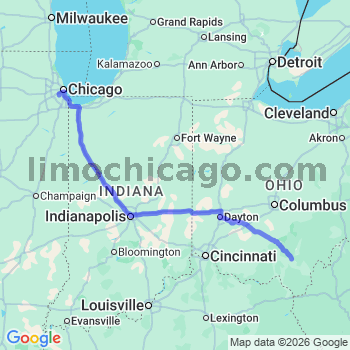 Limousine service to Midway airport (MDW)