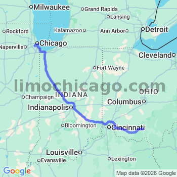 Limousine service to Midway airport (MDW)