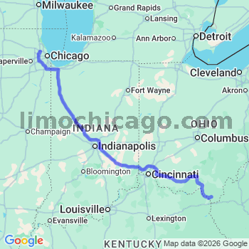 Limousine service to O'Hare airport (ORD)