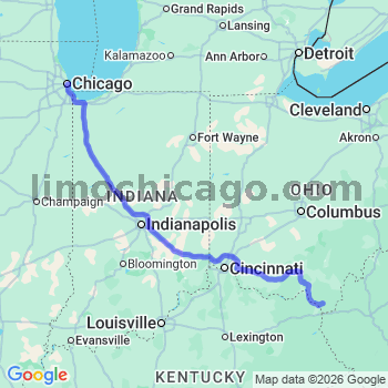 Limousine service to Chicago Loop