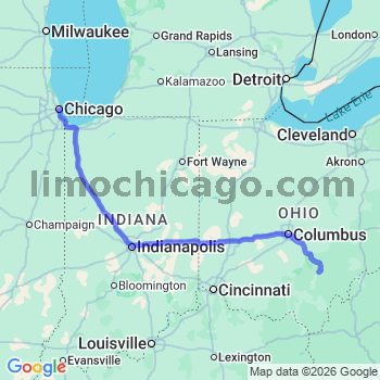 Limousine service to Chicago Loop