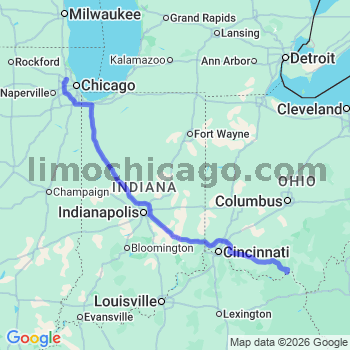 Limousine service to O'Hare airport (ORD)
