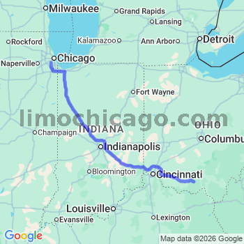 Limousine service to Midway airport (MDW)