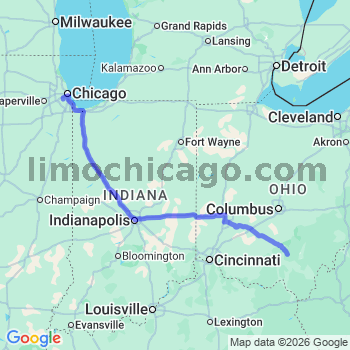 Limousine service to Midway airport (MDW)